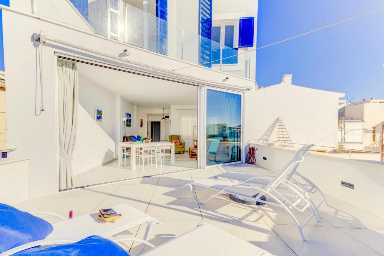 Beachfront Apartment Migjorn Cel By Sealand Villas Колонья Сант Джордин Экстерьер фото