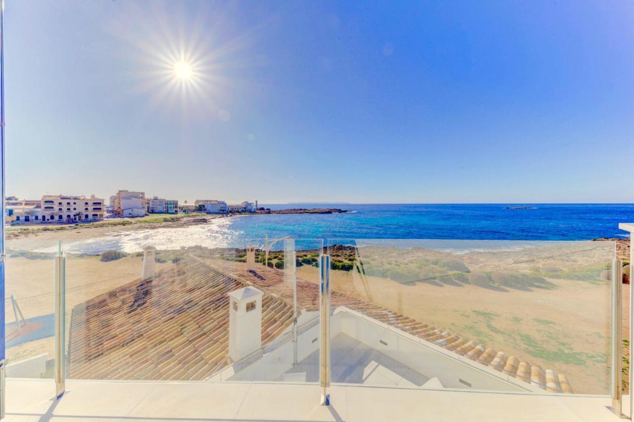 Beachfront Apartment Migjorn Cel By Sealand Villas Колонья Сант Джордин Экстерьер фото