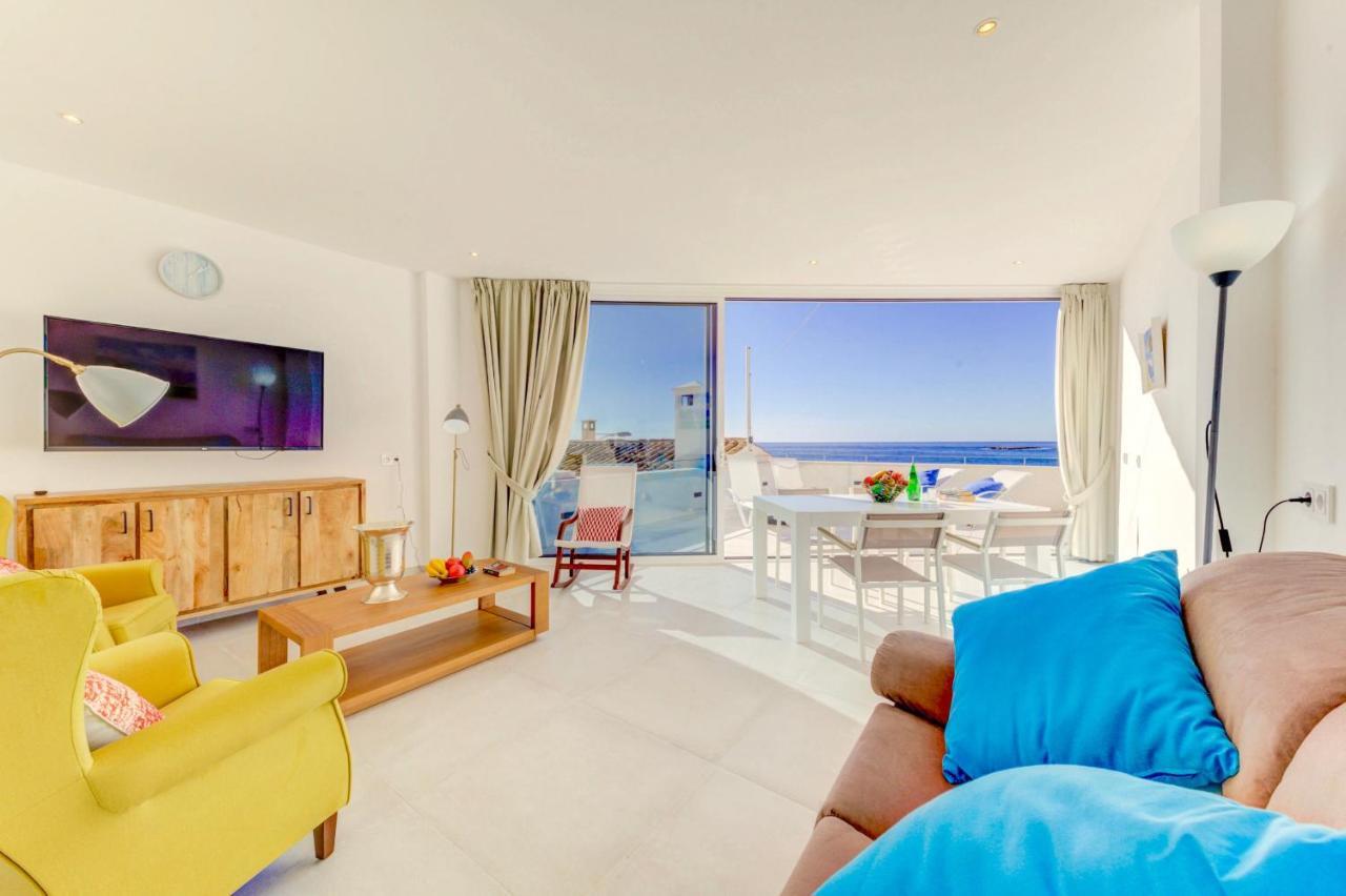 Beachfront Apartment Migjorn Cel By Sealand Villas Колонья Сант Джордин Экстерьер фото